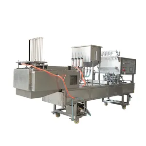 KIS-900 Automatic rotary cup coffee beverage filling and sealing packaging machine