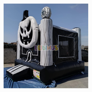 <span class=keywords><strong>Château</strong></span> gonflable et toboggan combinés pour Halloween, <span class=keywords><strong>château</strong></span> gonflable sur le thème de la citrouille, maisons gonflables pour <span class=keywords><strong>location</strong></span> de <span class=keywords><strong>vacances</strong></span> - Product Image 4