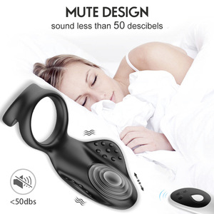 <b>Men's</b> Vibrating Prostate Massager with Cock Rings <b>Vibrator</b> Sex Toys <b>for</b> <b>Men</b> Male Couple Penis Delay Ejaculation Adults Good% - Product Image 5