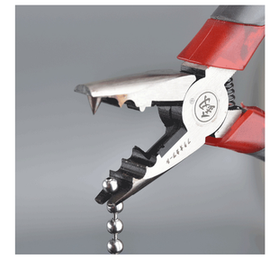 רשת תריסים מפלסטיק רשת מפלסטיק פלדה שרשרת אינסופיים להצטרפות לפלסטיק ולשרשרת עיוורת 4.5 מ "מ #10 - Product Image 4