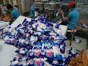 <span class=keywords><strong>CECE</strong></span> 450g 500g 1kg Muestra Gratuita para el Mercado de Guinea-Bissau, Detergente Ecológico de Lujo Desechable de Alta Calidad 15-30% - Product Image 3