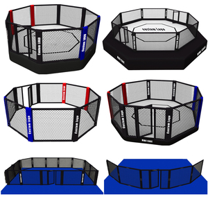 <span class=keywords><strong>Jaula</strong></span> Octagonal de MMA Comercial, Estructura de Acero, <span class=keywords><strong>Jaula</strong></span> de Boxeo Internacional Personalizada para Entrenamiento y Competiciones de UFC - Product Image 5
