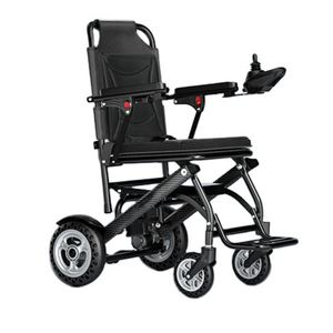 Fauteuil roulant électrique pliable en aluminium léger avec batterie au lithium 6A de 9,8 kg pour personnes handicapées, fauteuil roulant électrique portable - Product Image 1