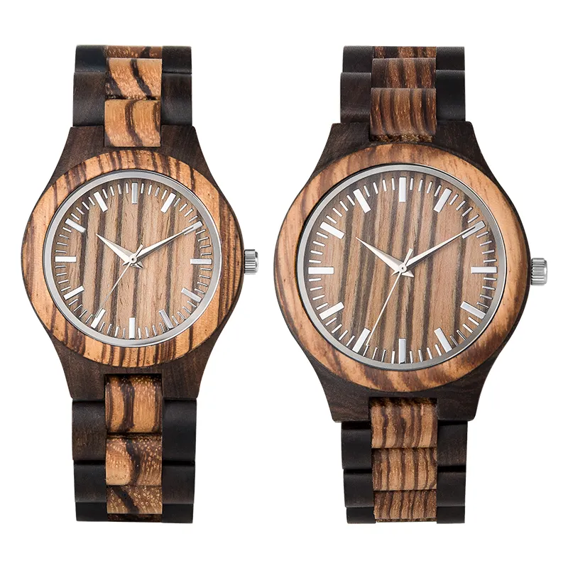 20 Top Gift Mannen Vrouwen Reloj De Hombre Waterdichte Houten Horloge Lover Quartz Horloge Custom