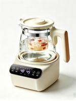 Bouilloire à thé en acier inoxydable traditionnelle pour le thé Tarik, pot à Masala Chai, mousseur à lait pour restaurant
