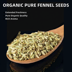 Semillas de Hinojo Frescas, Crudas, Orgánicas, 100% Puras, de Alta Aroma, Calidad Premium, para Uso Comercial, 25 kg, HP Valia, 12-24 Meses - Product Image 2