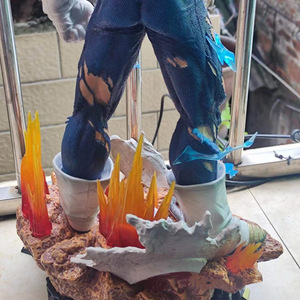 Figura de Anime de Gran Tamaño de Vegeta <span class=keywords><strong>Super</strong></span> Saiyan <span class=keywords><strong>3</strong></span> de Dragon <span class=keywords><strong>Ball</strong></span> Z, Estatua de Anime GK LX, Modelo de Dragon <span class=keywords><strong>Ball</strong></span> - Product Image 4
