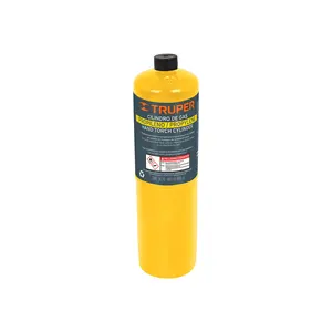 BOX 4 Bouteille de gaz propylène, 400g, jaune, TRUPER - Product Image 1