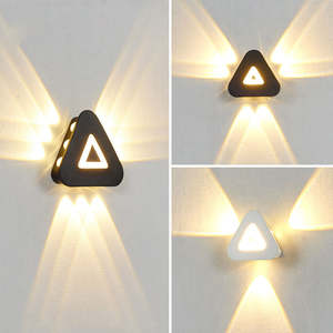 Nuevo estilo dormitorio luz porche decoración pintura LED Lum moderno jardín al aire libre lámpara de pared impermeable interior - Product Image 5