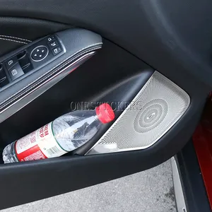 Pour Mercedes Benz Classe A GLA <span class=keywords><strong>CLA</strong></span> W176 X156 C117 W117 Coupé Accessoires de voiture Cache-haut-parleur de tweeter triangulaire de porte Garniture de cadre - Product Image 4