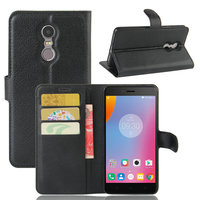 Étui portefeuille en cuir pour Lenovo K6 Power, Note K53a48, housse de téléphone en cuir avec support