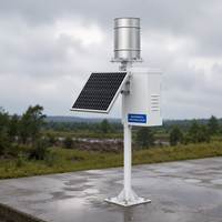 Ensemble complet de station météorologique sans fil IoT 4G RS485 à énergie solaire photovoltaïque avec capteurs extérieurs OEM