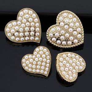 Strass fleur cristal pierre perle bouton tack tige <span class=keywords><strong>chank</strong></span> creux cousu à la main trou couture métal bijoux pour chemises manteaux - Product Image 4