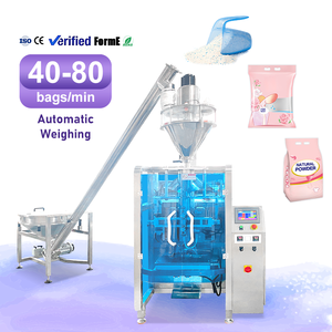 Máquina de llenado automático de detergente en polvo para bolsas stand-up, máquinas de envasado multifunción para polvo - Product Image 1