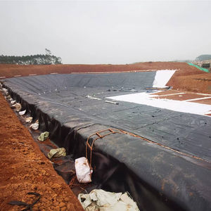 Géomembrane HDPE1.0mm Revêtement de <span class=keywords><strong>bassin</strong></span> Anti-UV Usine Prix de gros <span class=keywords><strong>Bâche</strong></span> Réservoirs à poissons HDPE Membrane de stockage Revêtement de <span class=keywords><strong>bassin</strong></span> à poissons Bleu - Product Image 6