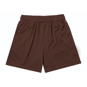 Nouveau short en vente Short en maille à sublimation décontracté confort uni, ceinture élastique Short de sport d'été personnalisé - Product Image 3
