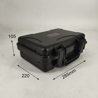 DPC031 285*220*105 mm Boîte de transport pour équipement en plastique rigide, vente en gros d'usine, avec mousse personnalisable