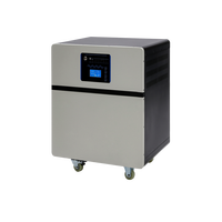 Système d'énergie solaire domestique tout-en-un 24V 5KW avec onduleur et batterie au lithium 8KWh empilable, personnalisable, vente en gros d'usine