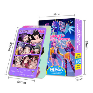 Nuevo Set <span class=keywords><strong>de</strong></span> 96 Mini Tarjetas <span class=keywords><strong>de</strong></span> Cumpleaños <span class=keywords><strong>de</strong></span> Anime <span class=keywords><strong>de</strong></span> Demon Slayer, Impresas en Letterpress, con Pegatinas K-OPO, para Bodas - Product Image 4