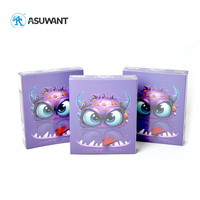 Boîte d'emballage en papier cartonné blanc pliable avec impression de logo personnalisé, pour produits électroniques, boîte en carton essentielle pour sac en mylar de 3,5 g