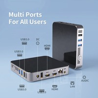 OEM de alto rendimiento Ram 16GB mini pc unidad de sistema ordenador Delgado PC Intel N5105 pequeño ordenador NUC mini portátil PC de oficina