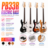 Premium Gloss 4 Strings with Rosewood Fingerboard and Maple Neck Professional Musical Electric Bass