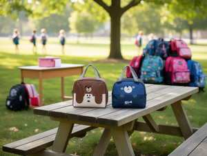 Borsa termica portatile per il pranzo, in tessuto 600D, con chiusura a zip, per bambini, per l'uso scolastico. - Product Image 2