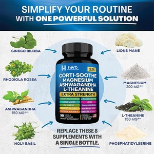 Capsules de glycinate de magnésium personnalisées OEM/ODM pour adultes – Soutien du sommeil et amélioration de l'immunité – Produit transfrontalier très demandé - Product Image 2