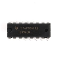 Controlador PWM de Modo de Voltaje TL494CN IC DIP-16, Salida Dual, Frecuencia Ajustable 300kHz, Alta Capacidad de Accionamiento, Fuente de Alimentación Conmutada