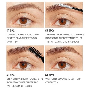 Jabón Estilizador de Cejas Impermeable de Larga Duración, <span class=keywords><strong>Gel</strong></span> Estilizador de Cejas con Logotipo Personalizado, <span class=keywords><strong>Gel</strong></span> de Cera para Cejas al por Mayor - Product Image 4