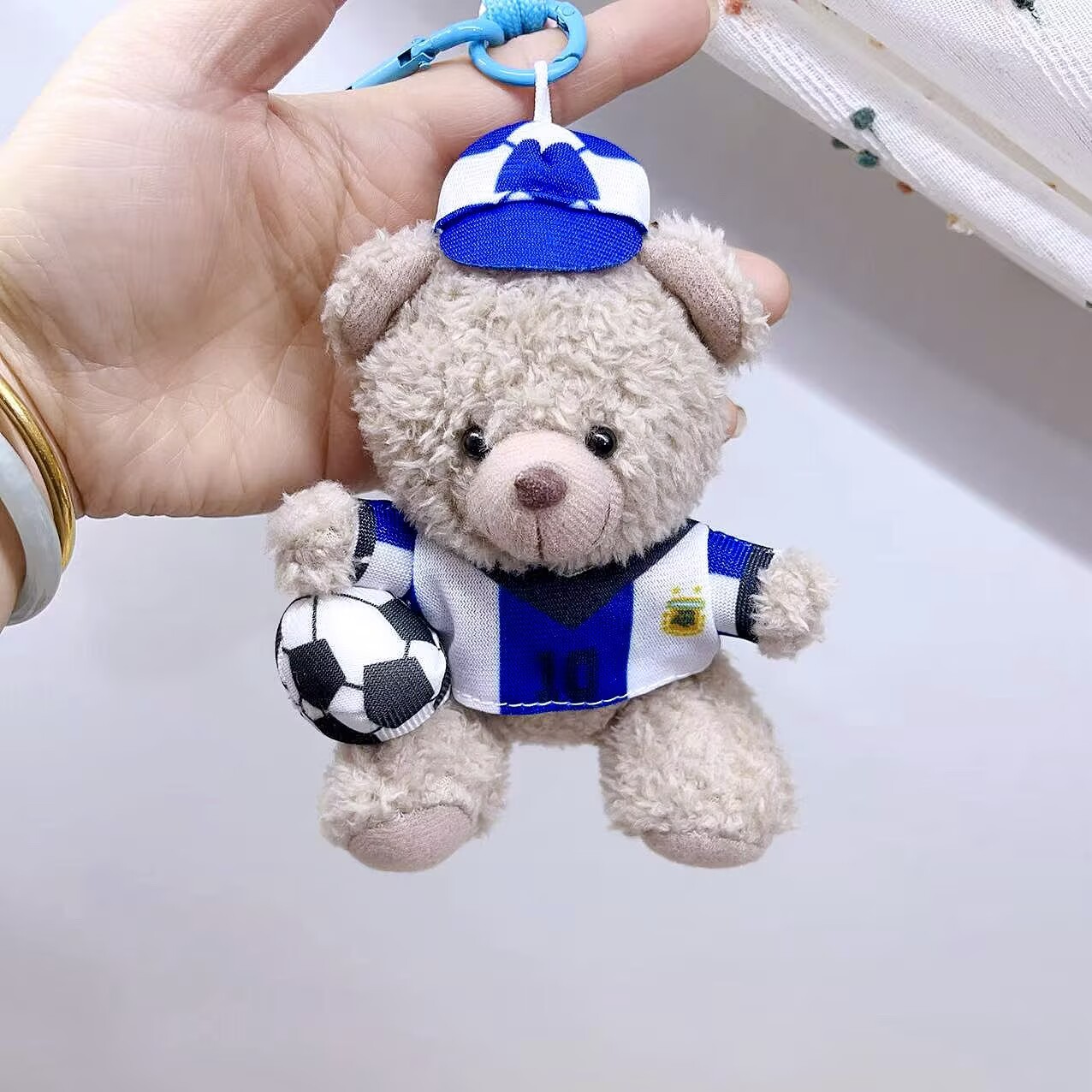 Blu con bianco