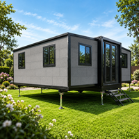 Maison Modulaire Préfabriquée de Haute Qualité 20/30/40 pieds – Conteneur Prêt à l'emploi, Logement Annexe, Maison Conteneur, Bureau ou Hôtel à Structure en Acier