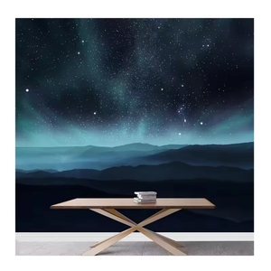 Tùy Chỉnh Bầu Trời Đầy Sao Có Thể Tháo Rời Bức Tranh Tường Hành Tinh Vũ Trụ 3D Hình Nền Phòng Khách, Phòng Ngủ Tường Trang Trí Bức Tranh Tường - Product Image 1