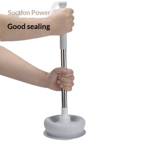 Nuovo Modello Personalizzabile di Disotturatore per WC e <span class=keywords><strong>Lavandino</strong></span> con Coppa di Aspirazione in TPR, Strumento per Disintaspare Scarichi per Uso Domestico, Modello 8096 - Product Image 5