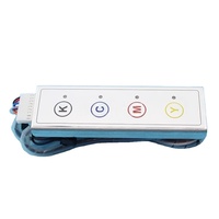 Interrupteur de pression d'encre pour imprimante grand format Infiniti Challenger Phaeton 4 6 boutons pour Seiko 510 1020 Interrupteur de contrôle d'encre 1 pièce