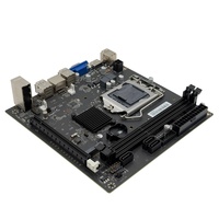 GEEKTEC ITX H61 Desktop Motherboard DDR3 16GB RAM LGA 1155 Socket 2/3 Gen Core I3/i5/i7 CPU M.2 SATA Ports