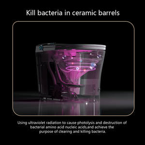 新しいデザイン自動フラッシュ<span class=keywords><strong>Commode</strong></span> Closetoolロングシート加熱リモコンバスルームインテリジェントスマートトイレ - Product Image 4