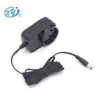 Adaptateur secteur AC/DC 100-240V 50-60Hz, prise multiple, FCC ETL ROHS CB CE SAA RCM, 12W 10W 9W 5W, alimentation DC12V 1A