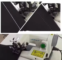 Machine à coudre plate à point invisible JUKKY 500, portable, de qualité professionnelle, en métal, pour débutants, en promotion