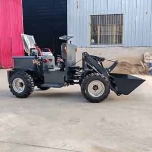 Suministro Directo de Fábrica, Buen Precio, Mini Cargadora de Ruedas JINLIN, Motor Eléctrico, Capacidad de 1 Tonelada, Ahorro de Energí<span class=keywords><strong>a</strong></span>, 3 <span class=keywords><strong>A</strong></span>ños de Garantí<span class=keywords><strong>a</strong></span> - Product Image 1