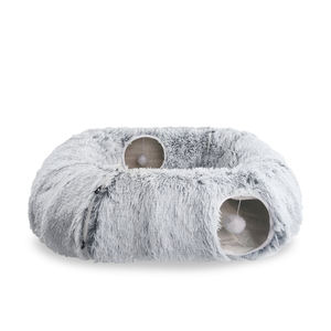<span class=keywords><strong>Tunnel</strong></span> per Gatti di Lusso OEM, Nido Quadrato in Peluche, Letto per Animali Domestici Pieghevole Sostenibile in Velluto e Flanella, Rifugio e <span class=keywords><strong>Tunnel</strong></span> per Cani e Gatti - Product Image 6