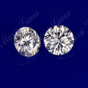 Gemme Sciolte Moissanite Bianca DEF VVS 4.0mm 0.3CT Pietre Sintetiche di Moissanite - Product Image 5