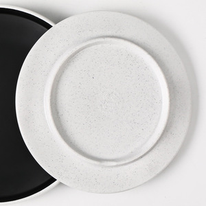 Nordic Style Melamine Tableware Set Round Durable <b>Plates</b> Bowls Dish Set For Daily Use - Product Image 5