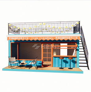 Conteneur en acier à deux étages de 20 pieds, à assembler soi-même, pour garage, magasin de détail, supermarché - Product Image 5