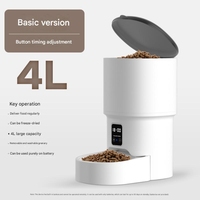 Distributeur automatique de nourriture pour animaux de compagnie, compatible avec les aliments lyophilisés et les croquettes jusqu'à 16 mm, idéal pour les mangeurs difficiles