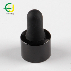 Gotero de vidrio <span class=keywords><strong>rojo</strong></span> personalizado, botella de gotero de aluminio 20/410, para suero - Product Image 5