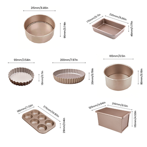 Set di Utensili da Forno MIXWARES in Acciaio <span class=keywords><strong>al</strong></span> Carbonio Ecologico con Rivestimento Antiaderente per Uso Domestico - Teglie e Stampi per Torte, Pane e <span class=keywords><strong>Pizza</strong></span> - Product Image 6