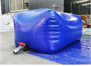 مثانة مياه PVC القماش المشمع تخزين المياه المغلفة النسيج في الهواء الطلق حجم كبير - Product Image 3