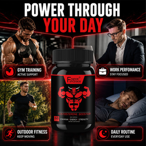 Complément alimentaire personnalisé pour hommes, formule booster pour la stamina, l'endurance, l'énergie et la force des hommes, capsules booster d'énergie pour hommes - Product Image 4