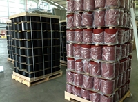 Fil multifilament en polypropylène FDY rouge 1000D de la marque Hongyun, torsadé, anti-UV, pour l'emballage